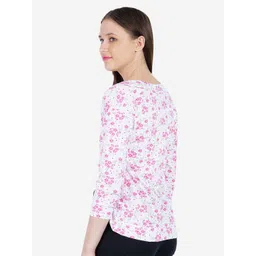 TEEMOODS Floral Printed Cotton Shrug image 3