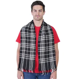 TEEMOODS Men Checked Cotton Mufflers-picture-15