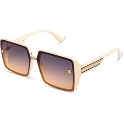 teen & 20 Women’s Big Square Oversized Sunglasses | Lightweight & Comfortable | Fancy Temple Design | 100% UV Protected Shades for Women - G15105-picture-13