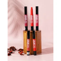 TEEN TEEN COSMETICS Color Life Long Lasting Matte Lipstick With Primer- 2g - Apricote 23-picture-35