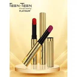 TEEN TEEN COSMETICS Love Bite Professional Non Transfer Lipstick- 4 g- Red-Wine LB05-picture-36