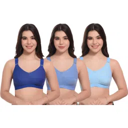 teenplus Pack of 3 Women Everyday Non Padded Bra-picture-12