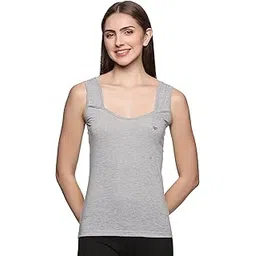 teens lifestyle Broad Shoulder Camisoles for Women | Pack of 2 | Super Combed Cotton | Wide Straps & U-Neckline | Everyday Innerwear & Outerwear-picture-32