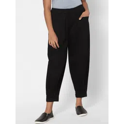 TeenTrums Girls Loose Fit Cotton Trousers-picture-11