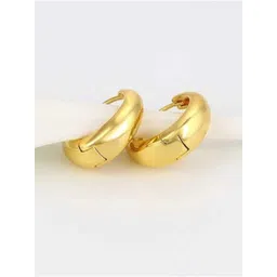 Teeragaj Unisex Stainless Steel Circular Hoop Earrings-picture-24