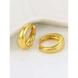 Teeragaj Unisex Stainless Steel Circular Hoop Earrings-picture-17