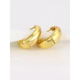 Teeragaj Unisex Stainless Steel Circular Hoop Earrings-picture-12