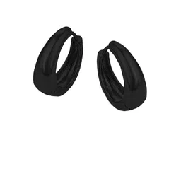 Teeragaj Unisex Stainless Steel Circular Hoop Earrings image 4