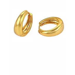 Teeragaj Unisex Stainless Steel Circular Shaped Hoop Earrings-picture-26