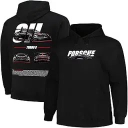 teesanime Hoodies for Men and Women Car Turbo S 911 Design Hoodie Unisex Pure Cotton Casual Wear Hood Black Sweatshirt-picture-25