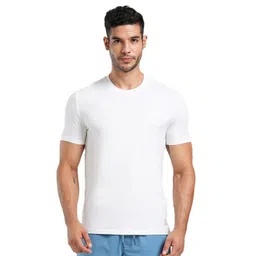 TEGO Men Moisture Wicking Solid Round Neck Bamboo Slim Fit T-shirt-picture-39