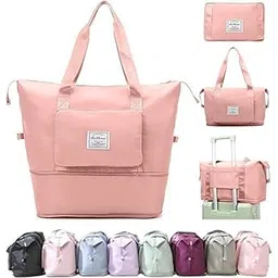 tekcool Duffel Trolley Bags for Travel,Luggage Bags for Travel,Rolling Duffle Bag,Travel Bags for Luggage Trolley,Expandable Foldable Duffle Bag-picture-42