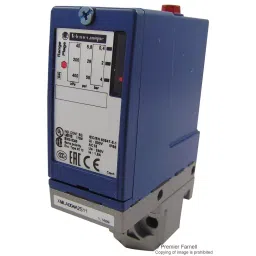 TELEMECANIQUE SENSORS Pressure Switch, 0.4-4Bar, Spdt, Flange, XMLA004A2S11-picture-18