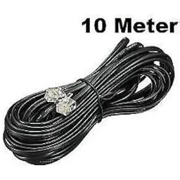 Telephone Modem Line Cord Cable, Rj11 Plug To Plug 10 Meter, Black-picture-12