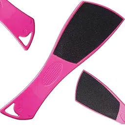 TEMPERIA (1pc) Foot Scrubber for Dead Skin - Double Sided Pedicure Kit for Women - Feet File Scrub Tools, Heel Scraper Filer & Leg Cleaner Brush - Easy to Use (Multicolour) (HF225)-picture-40