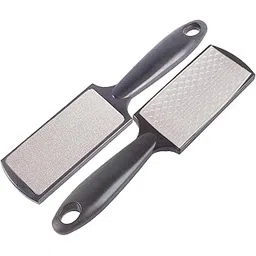 TEMPERIA (1pc) Foot Scrubber for Dead Skin - Double Sided Pedicure Kit for Women - Feet File Scrub Tools, Heel Scraper Filer & Leg Cleaner Brush - Easy to Use (Multicolour) (HF746)-picture-39