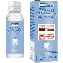 Temporary Tooth Repair Kits,Dental Repair Denture Repair Beads, Dental Tools for Temporary Fixing Filling Missing Broken Tooth-picture-12