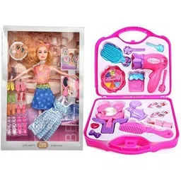 tenmar Combo of Doll Play Set with Beauty Set for Girls-picture-34