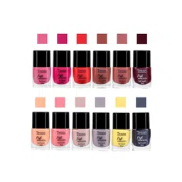 Tenno Set Of 12 First Impression Nail Enamel - 7 ml - Combo 13-picture-15
