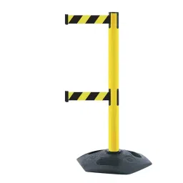 Tensator Black Yellow Plastic Retractable Barrier 3.65m Yellow/Black Tape, 886T2-35-D4-picture-36