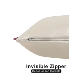 Tesmare Off White 2 Pieces Rectangle Cushion Covers image 4