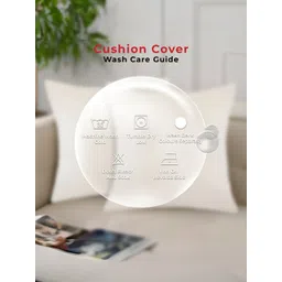 Tesmare Off White 2 Pieces Rectangle Cushion Covers image 2