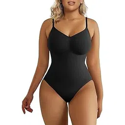 tesmezy Women Shapewear Tummy Control Bodysuit Seamless Sculpting Waist shaper Thong or Brief (ED025)-picture-18