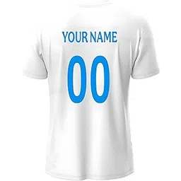 Test Cricket Jersey 2025 | Personalized with Name & Number | White Team India Jersey-picture-21
