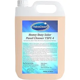 Tetraclean Heavy Duty Solar Panel Cleaner TSPC4 | Remove stains of iron, metal, aluminum dust and rust particles from Solar Panel | For Home & Commercial Use, | 5L-picture-13