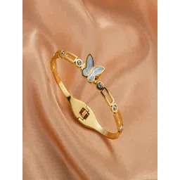 TEULRIP Stainless Steel Gold-Plated Anti Tarnish Wraparound Bracelet-picture-28