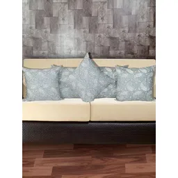 Texstylers Brown 5 Pieces Ethnic Motifs Square Cushion Covers-image-25