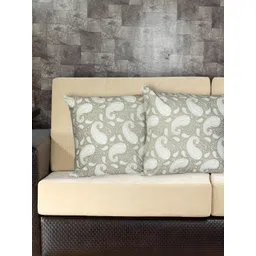 Texstylers Brown Set of 2 Square Cushion Covers-image-46