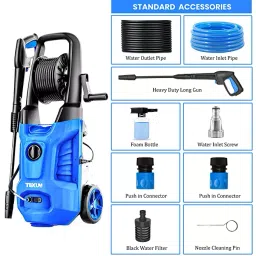TEXUM 170 Bar 7.01 m (23 Ft) High Pressure Car Washer 2400 W, TX-500 image 2