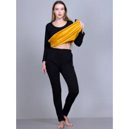 TFA THE FASHION ADDICTION Self Design Round Neck Thermal Set-picture-12