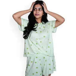 TFW Women Floral Printed Night suit-picture-30