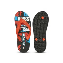 TGH Men Printed Rubber Thong Flip-Flops image 2