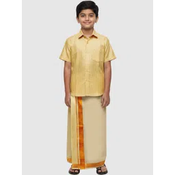 THANGAMAGAN Boys Striped Shirt-picture-35