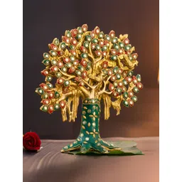 The Advitya Gold-Toned Kalpavriksha Tree Religious Figurine Showpiece-picture-23