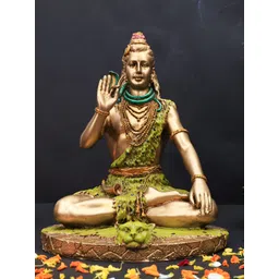 The Advitya Gold-Toned Religious Idol Showpiece-picture-10