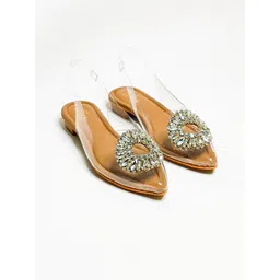 THE ALTER Women Textured Mules Flats-picture-34