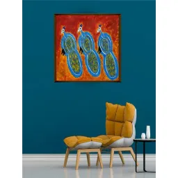The Art House Abstract Multicolor Canvas Painting-picture-33