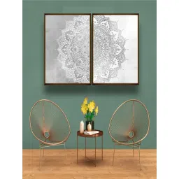 The Art House Abstract Multicolor Canvas Painting-picture-32