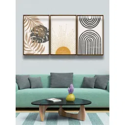 The Art House Abstract Multicolor Canvas Painting-picture-47