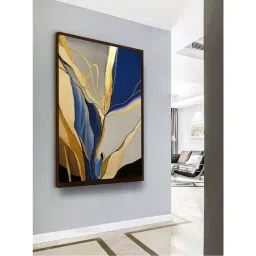 The Art House Abstract Multicolor Canvas Painting-picture-20