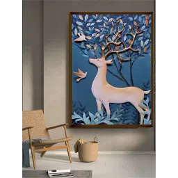 The Art House Abstract Multicolor Canvas Painting-picture-46