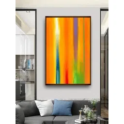 The Art House Abstract Multicolor Canvas Painting-picture-37