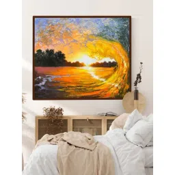 The Art House Abstract Multicolor Canvas Wall Painting-picture-45