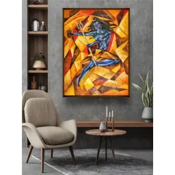 The Art House Abstract Multicolor Canvas Wall Painting-picture-22