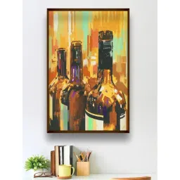 The Art House Abstract Multicolor Canvas Wall Painting-picture-24