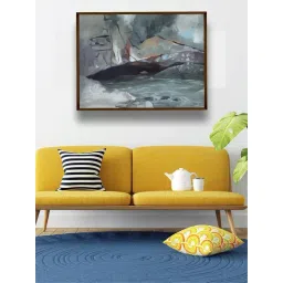 The Art House Abstract Multicolor Canvas Wall Painting-picture-29